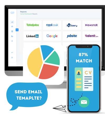 Image showing features in the job advertising portal